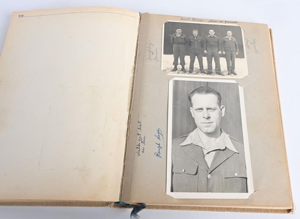 WWII US POW A WARTIME LOG FILLED OUT STALAG III B
