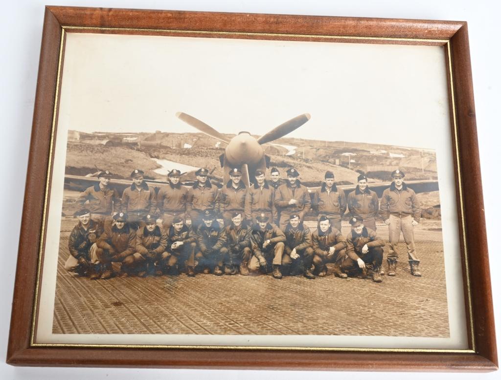 WWII US ARMY AIR CORPS P-51 PILOT GROUPING