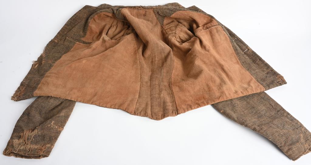 CONFEDERATE ID'ED SHELL JACKET 12th GEORGIA POW