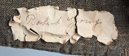 CONFEDERATE ID'ED SHELL JACKET 12th GEORGIA POW
