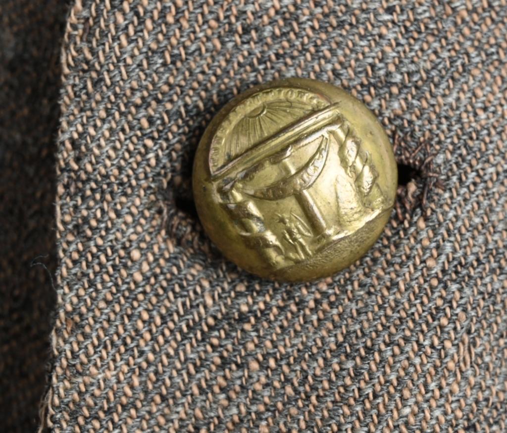CONFEDERATE ID'ED SHELL JACKET 12th GEORGIA POW
