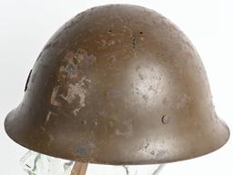 WWII IJN TYPE 90 COMBAT HELMET WITH LINER WW2 NAVY