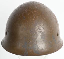 WWII IJN TYPE 90 COMBAT HELMET WITH LINER WW2 NAVY