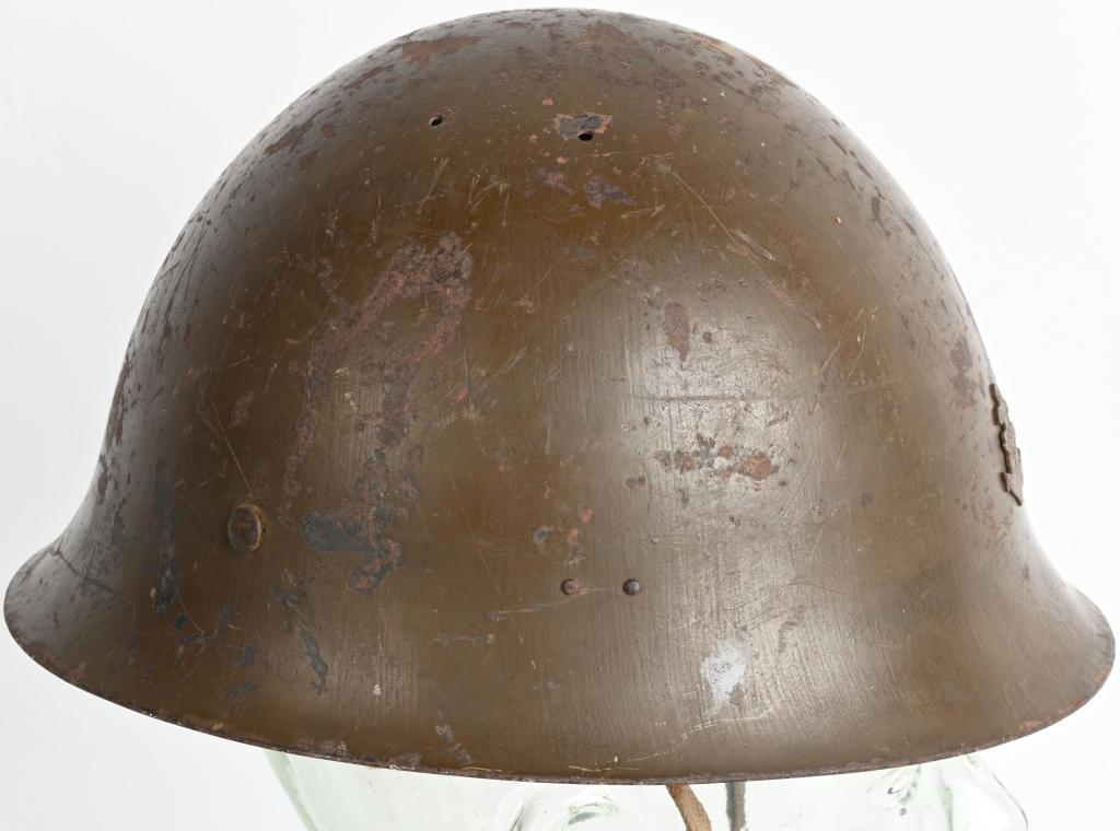 WWII IJN TYPE 90 COMBAT HELMET WITH LINER WW2 NAVY