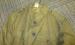 2 WWI US ARMY UNIFORM JACKETS AVIATION + INFANTRY