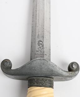 WWII NAZI GERMAN ARMY OFFICER DAGGER WKC WW2