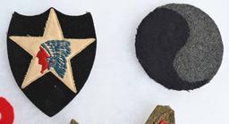 WWI US ARMY SHOULDER SLEEVE INSIGNIA PATCH LOT WW1