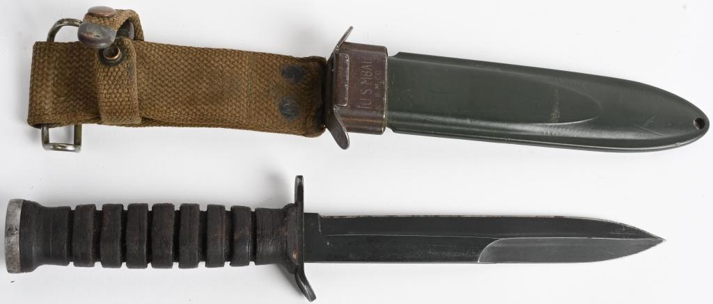 WWII US ARMY BLADE MARKED M3 FIGHTING KNIFE WW2