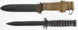WWII US ARMY BLADE MARKED M3 FIGHTING KNIFE WW2