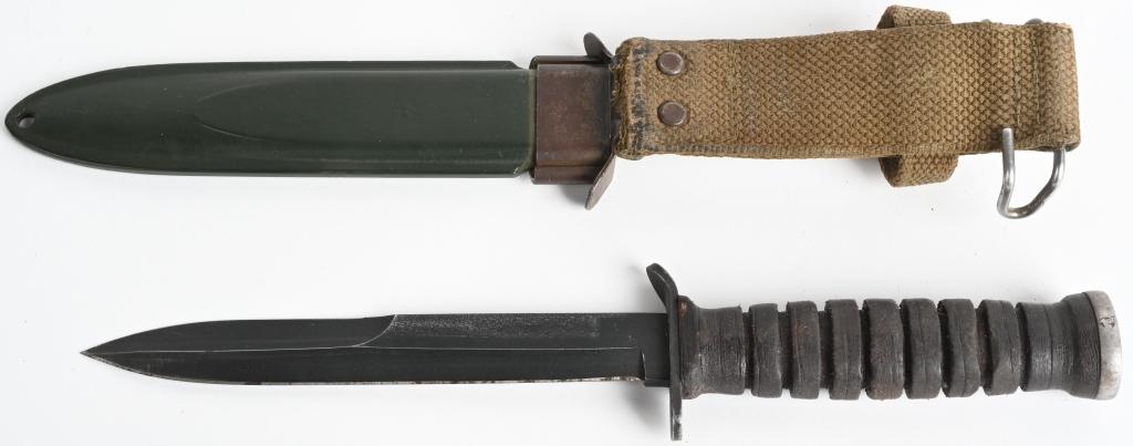 WWII US ARMY BLADE MARKED M3 FIGHTING KNIFE WW2