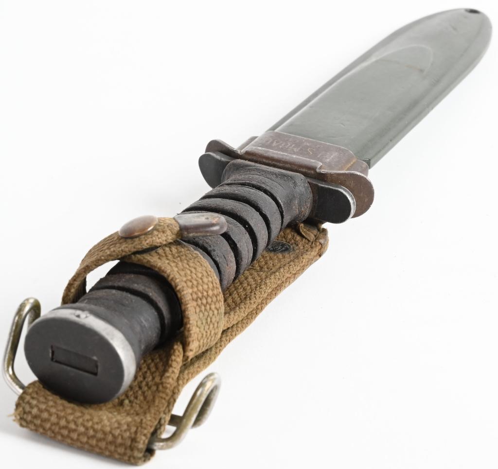 WWII US ARMY BLADE MARKED M3 FIGHTING KNIFE WW2