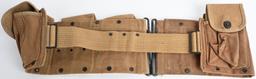 WWI US ARMY LONG 1918 BAR AMMO BELT 1918 DATED WW1