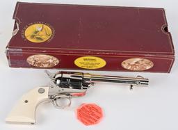 BOXED CUSTOM SHOP COLT NICKEL SAA REVOLVER