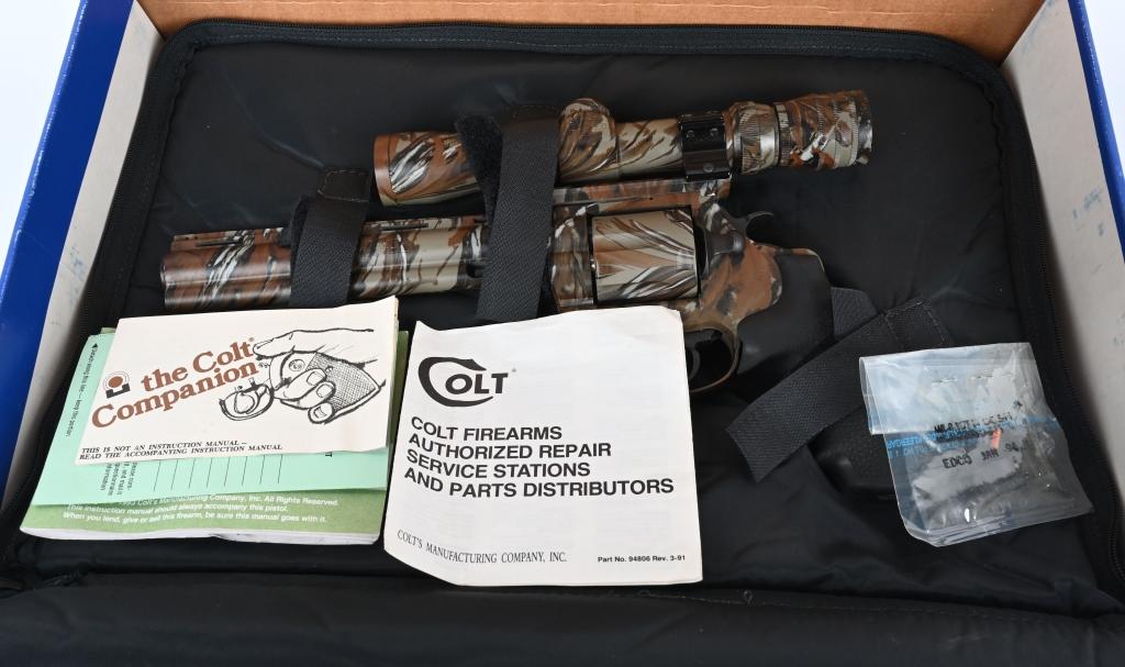BOXED COLT REALTREE ANACONDA .44 MAGNUM REVOLVER