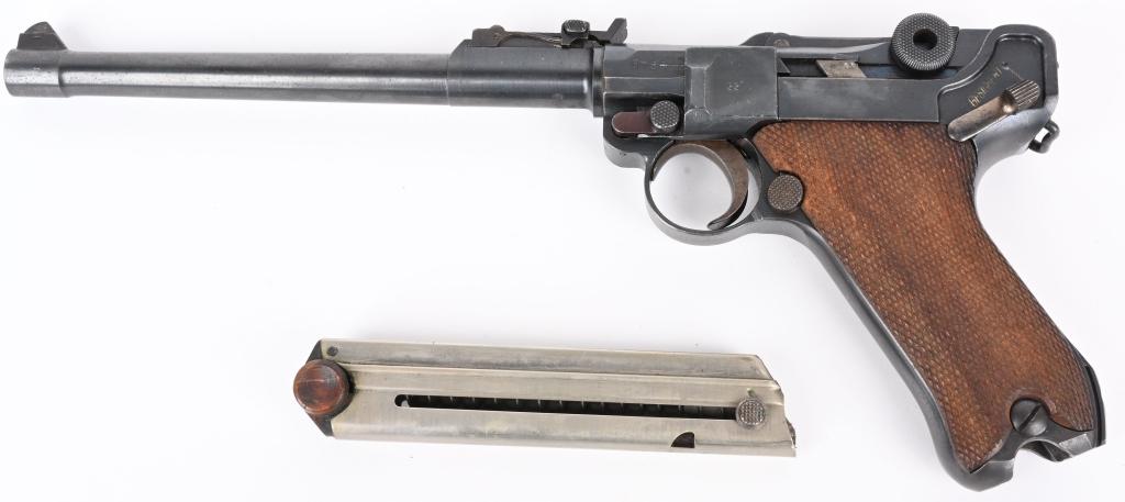 WW1 DWM 1917 ARTILLARY LUGER WITH HOLSTER
