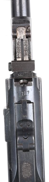 WW1 DWM 1917 ARTILLARY LUGER WITH HOLSTER