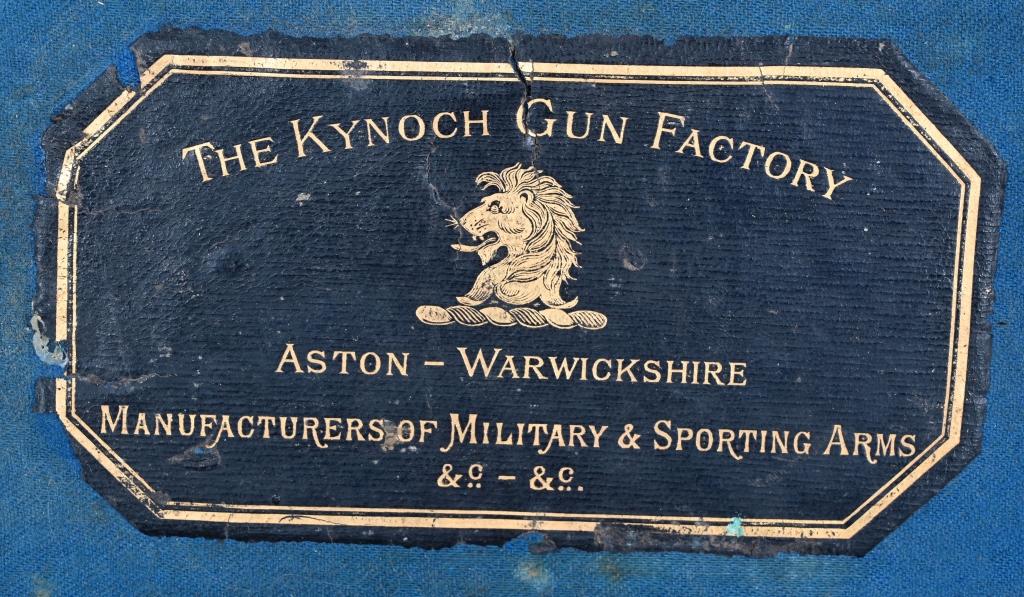 RARE CASED ENGLISH KYNOCK DOUBLE ACTION REVOLVER