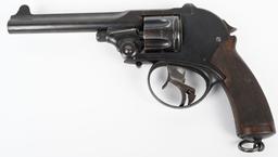 RARE CASED ENGLISH KYNOCK DOUBLE ACTION REVOLVER