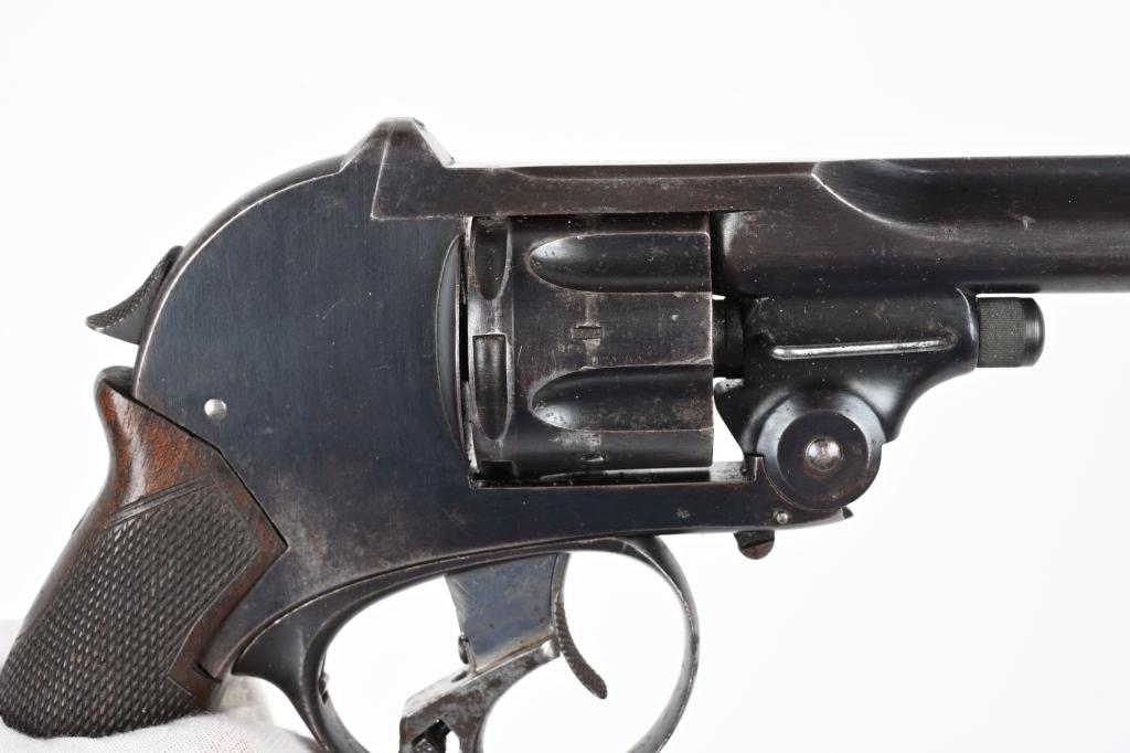 RARE CASED ENGLISH KYNOCK DOUBLE ACTION REVOLVER