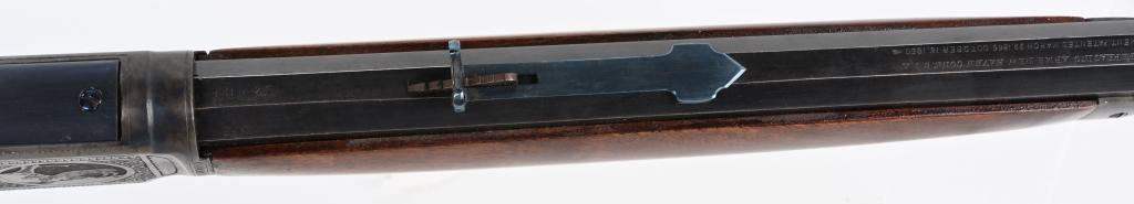 FINE ENGRAVED WINCHESTER 1873 RIFLE MFG.1889