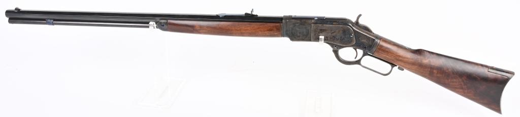 FINE ENGRAVED WINCHESTER 1873 RIFLE MFG.1889