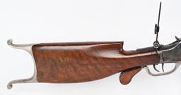 CUSTOM WINCHESTER HI-WALL SCHUETZEN TARGET RIFLE