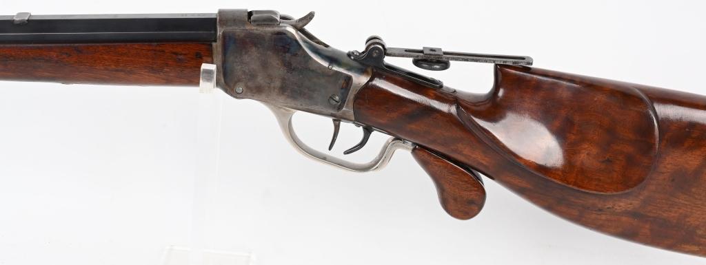CUSTOM WINCHESTER HI-WALL SCHUETZEN TARGET RIFLE