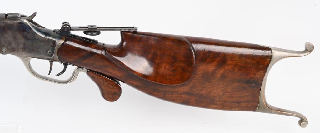 CUSTOM WINCHESTER HI-WALL SCHUETZEN TARGET RIFLE