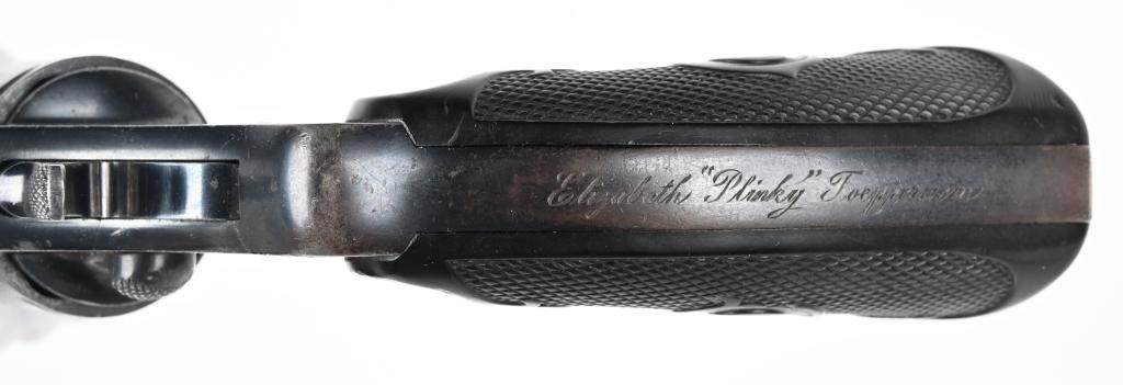CASED AD & PLINKY TOEPPERWEIN COLT REVOLVERS (2)