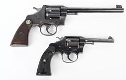 CASED AD & PLINKY TOEPPERWEIN COLT REVOLVERS (2)