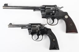 CASED AD & PLINKY TOEPPERWEIN COLT REVOLVERS (2)