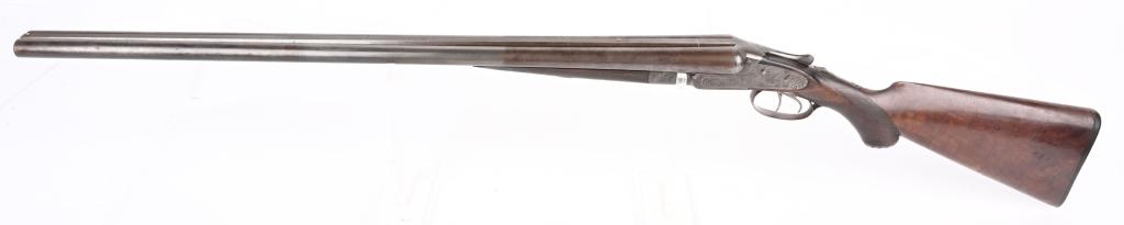 LEFEVER 12 GA DOUBLE BARREL HAMMERLESS SHOTGUN
