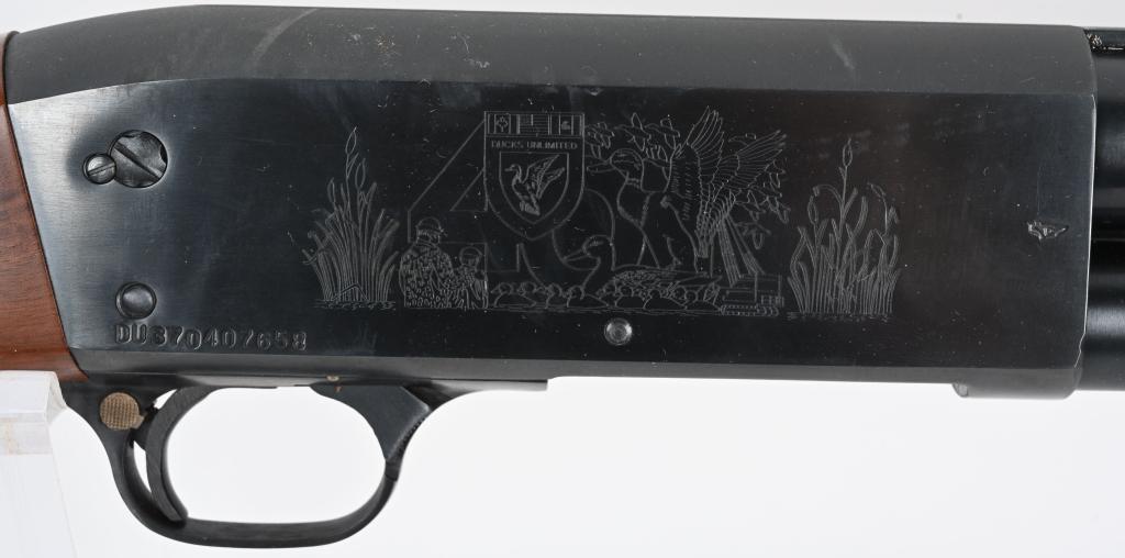1977 DUCKS UNLIMITED ITHACA MODEL 37 SHOTGUN