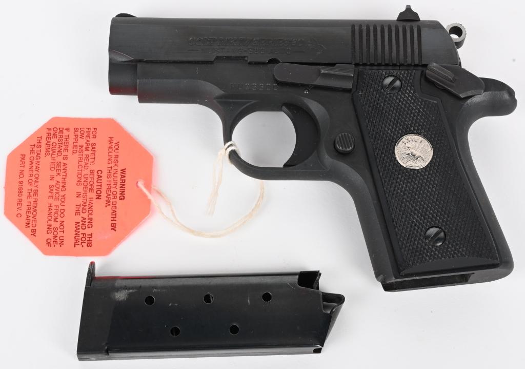 MIB COLT GOV'T MODEL .380 SEMI AUTO PISTOL