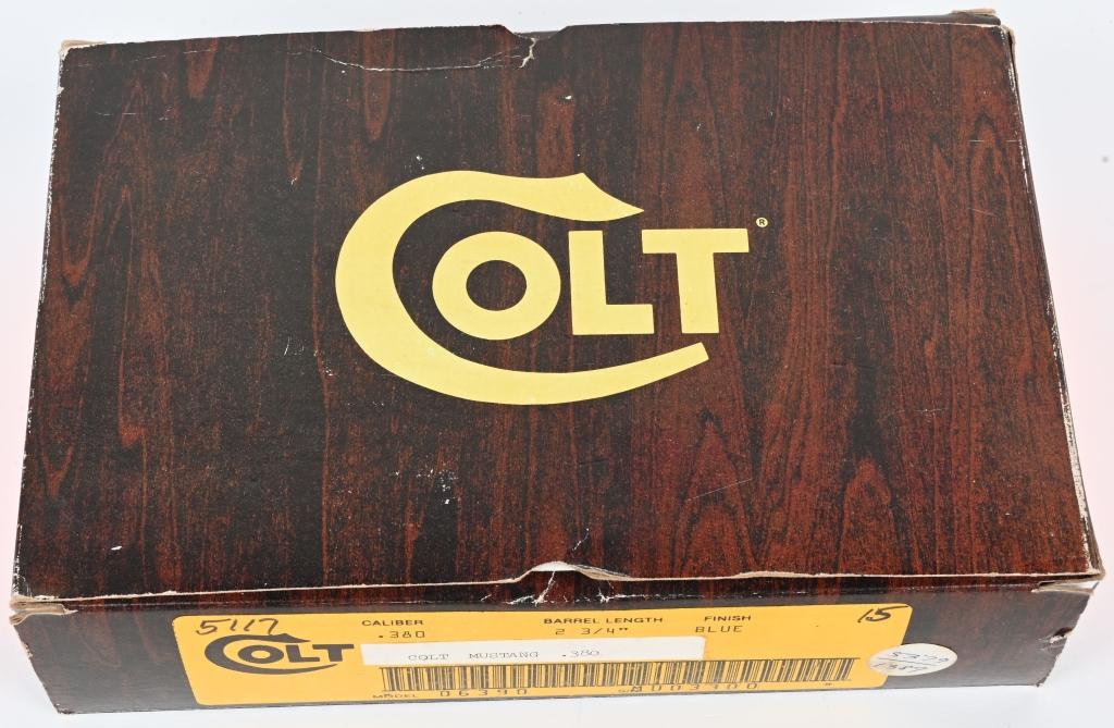 MIB COLT GOV'T MODEL .380 SEMI AUTO PISTOL
