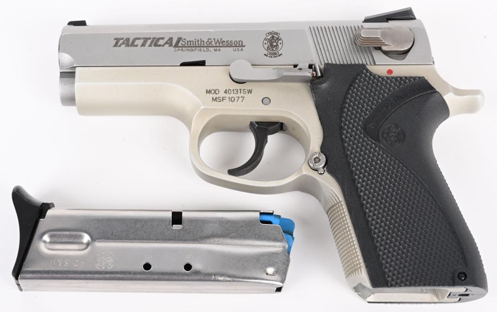 CUSTOM SHOP S&W TACTICAL 4013TSF SEMI AUTO PISTOL