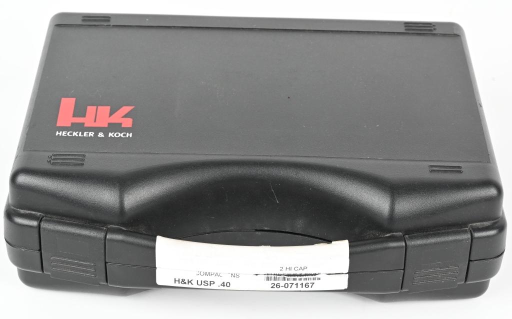 HECKLER & KOCH USP 40 COMPACT W/CASE