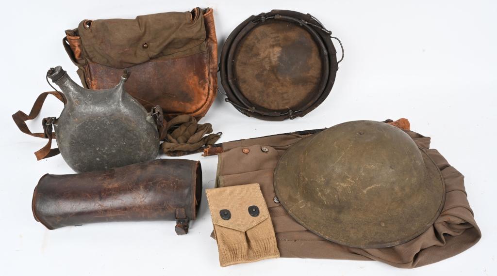 WW1 92TH DIVISION BLACK OFFICER TRUNK GROUP