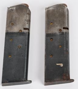 WWI MAGAZINE POUCH WITH ORIGINAL M1911 MAGAZINES