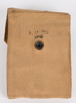 WWI MAGAZINE POUCH WITH ORIGINAL M1911 MAGAZINES