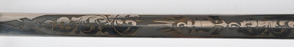 WW1 NAMED USN NAVAL OFFICER SWORD WWI