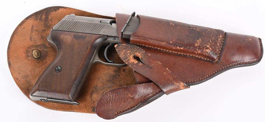 IMMEDIATE POST WAR MAUSER HSC PISTOL WITH HOLSTER