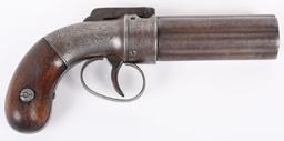 ALLEN & WHEELOCK PEPPERBOX PISTOL