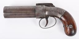 ALLEN & WHEELOCK PEPPERBOX PISTOL