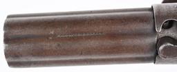 ALLEN & WHEELOCK PEPPERBOX PISTOL