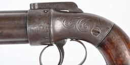 ALLEN & WHEELOCK PEPPERBOX PISTOL