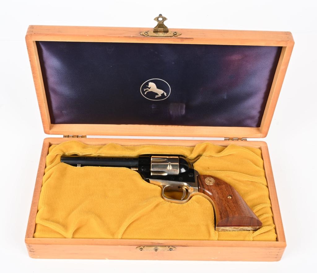 CASED COLT GETTYSBURG FRONTIER SCOUT REVOLVER