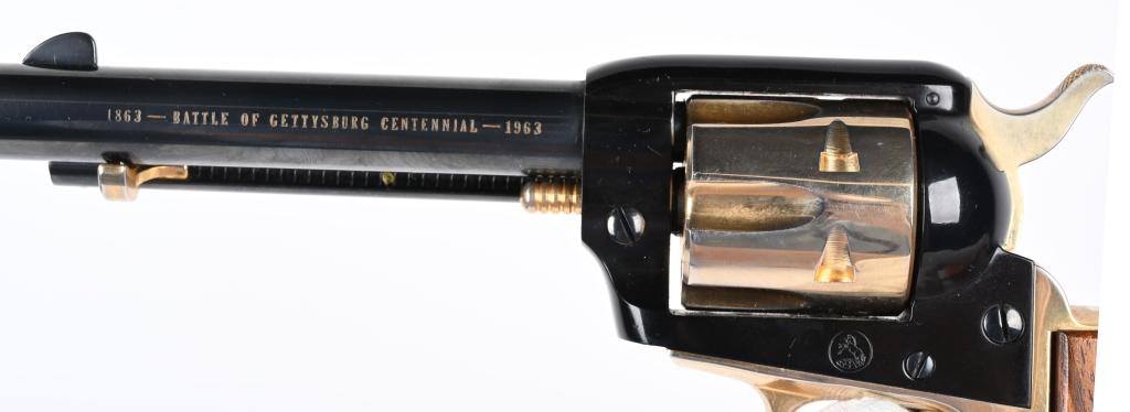 CASED COLT GETTYSBURG FRONTIER SCOUT REVOLVER