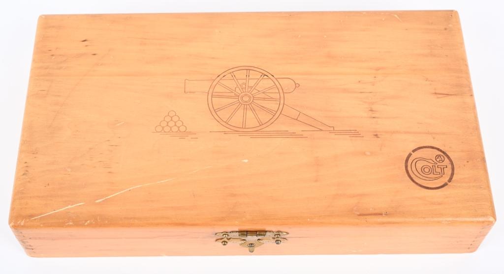 CASED COLT GETTYSBURG FRONTIER SCOUT REVOLVER