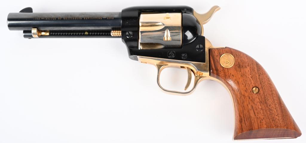 CASED COLT GETTYSBURG FRONTIER SCOUT REVOLVER
